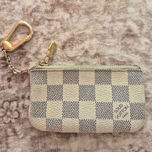 Louis Vuitton Azur Damier Key Pouch Holder